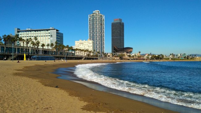 Beaches in Barcelona (1/3)